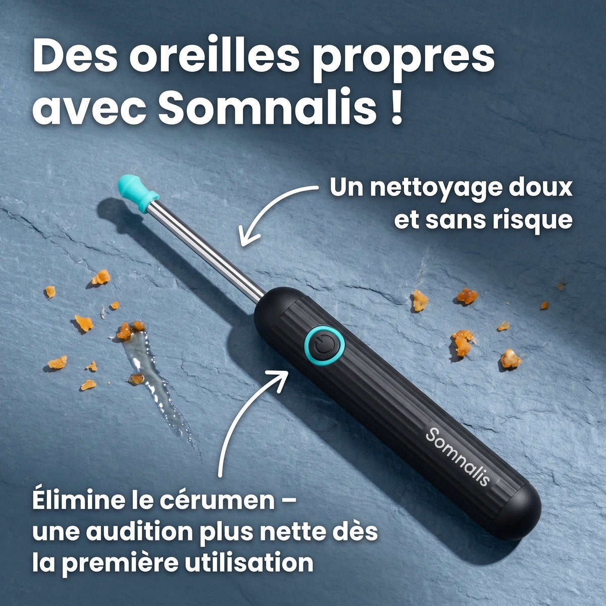 Somnalis™ — Nettoyage des oreilles précis avec caméra HD