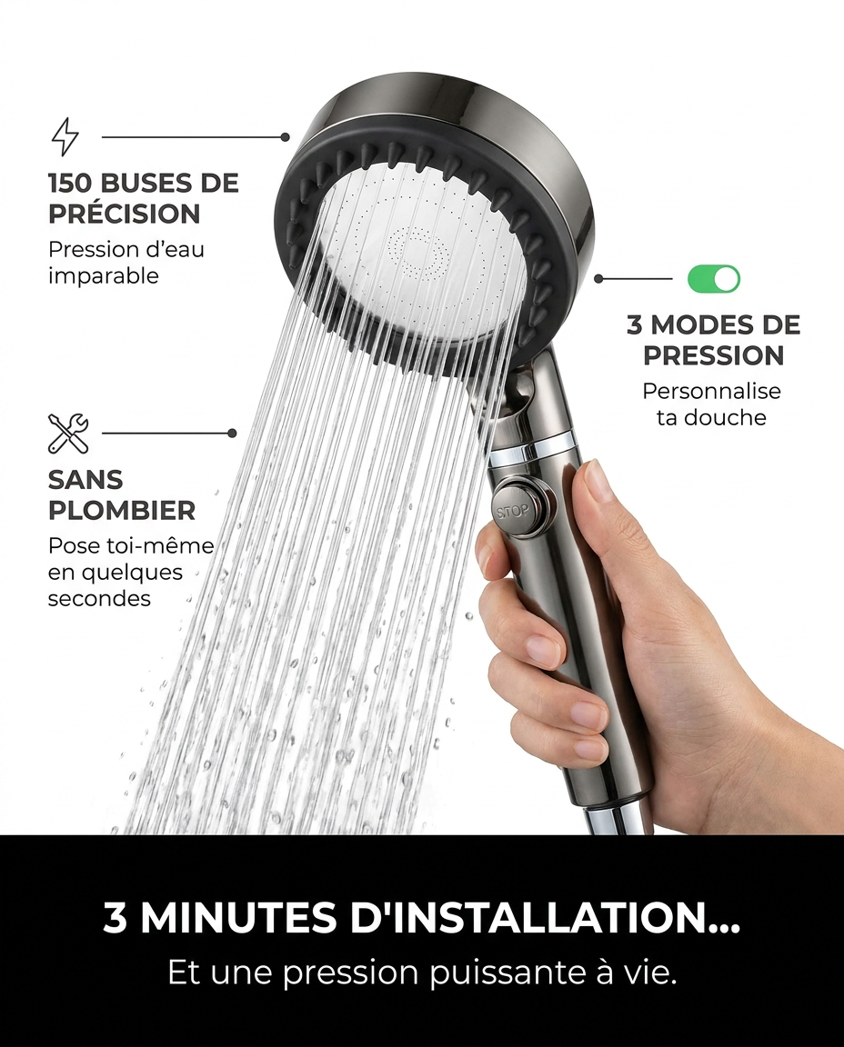 Transformez vos cheveux, votre peau et votre douche avec Somnalis