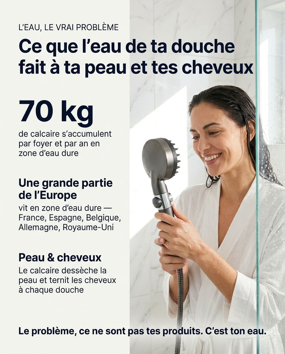 Transformez vos cheveux, votre peau et votre douche avec Somnalis