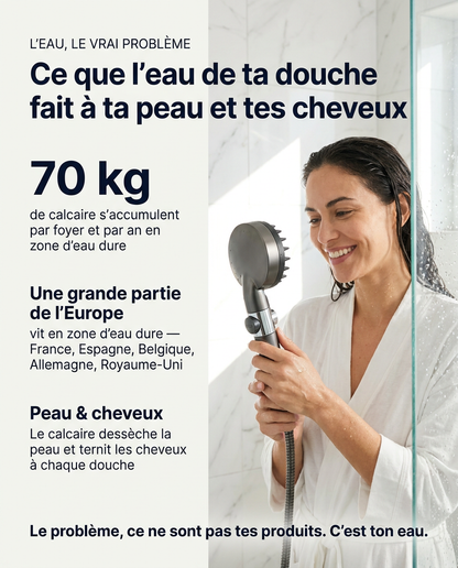 Transformez vos cheveux, votre peau et votre douche avec Somnalis